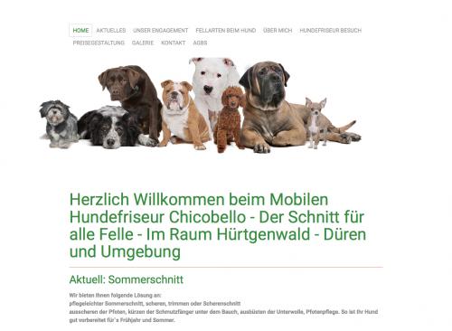 Firmenprofil von: Professionelle Pflege für Hunde jeder Rasse: Mobiler Hundesalon Chicobello in Hürtgenwald, Düren und Simmerath
