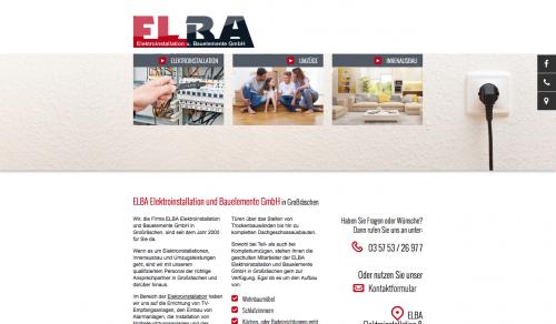 Firmenprofil von: ELBA Elektroinstallation und Bauelemente GmbH in Großräschen