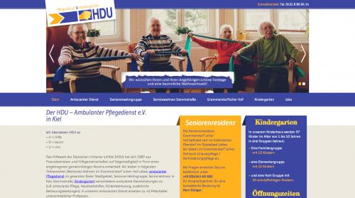 Firmenprofil von: Pflegedienst in Kiel: HDU Ambulanter Pflegedienst e.V.
