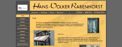Firmenprofil von: Rabenhorst Jalousien in Berlin: Hochwertige Rollläden aus Expertenhand