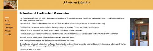 Firmenprofil von: Verknüpfung von Tradition und Moderne: Schreinerei Ludäscher in Mannheim    