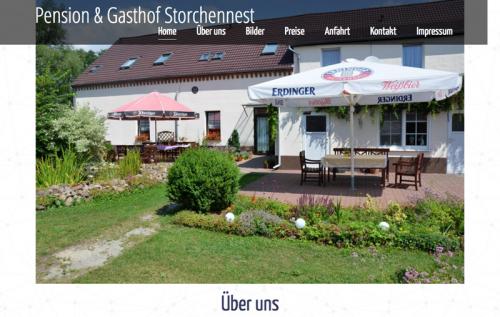 Firmenprofil von: Storchennest Pension und Gasthof - Pension in Beeskow
