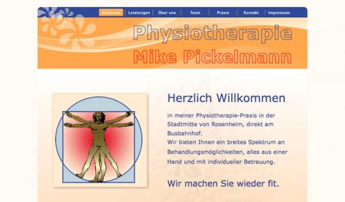 Firmenprofil von: Physiotherapie Pickelmann in Rosenheim