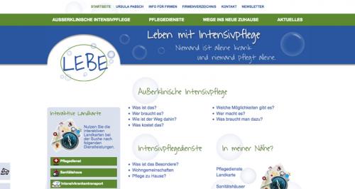 Firmenprofil von: Das Intensivpflegeportal: Leben mit der Intensivpflege