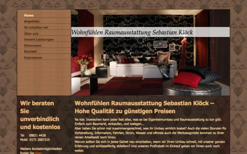Firmenprofil von:  Wohlfühlen Raumausstattung in Garmisch-Partenkirchen: Sebastian Klöck