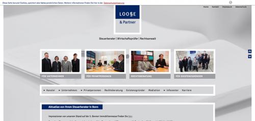 Firmenprofil von: Steuerberater in Bonn: Loose & Partner