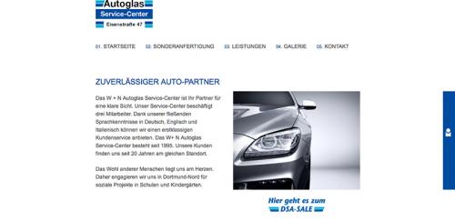 Firmenprofil von: W + N Autoglas Service GmbH in Dortmund