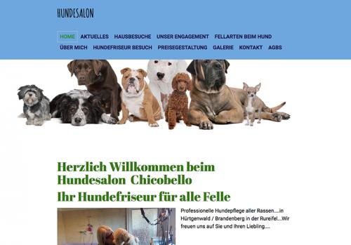 Firmenprofil von: Hundesalon für jede Rasse -  Hundesalon Chicobello in Nideggen, Kreuzau und Düren
