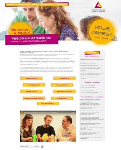 Firmenprofil von: Paritätische Schulen für soziale Berufe gGmbH in Hausach und Offenburg 