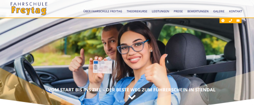 Firmenprofil von: Ausbildung zum Berufskraftfahrer – Fahrschule Freytag in Stendal 