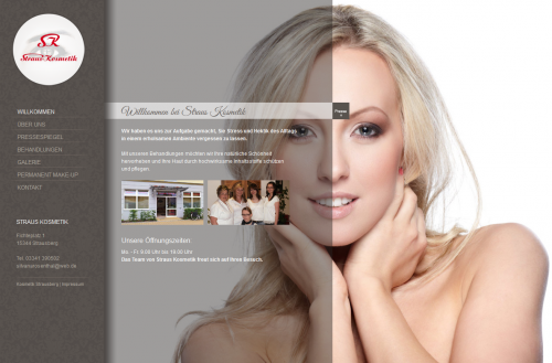 Firmenprofil von: Straus Kosmetik – Permanent Make-up und Wellness in Strausberg