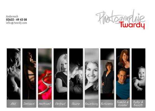 Firmenprofil von: Das moderne Fotostudio: Photographie Twardy in Andernach