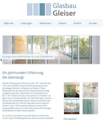 Firmenprofil von: Reparaturverglasungen in Frankfurt/Main – Glasbau Gleiser GmbH