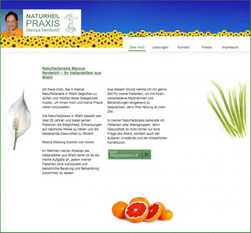 Firmenprofil von: Naturheilpraxis in Wiehl: Marcus Nentwich