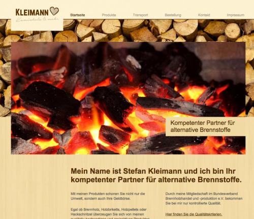 Firmenprofil von: Brennholz in Nordwalde: Kaminholzhandel Stefan Kleimann