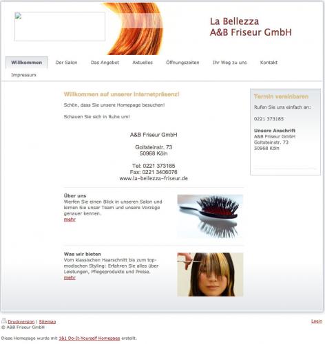 Firmenprofil von: Friseursalon in Köln: La Bellezza, A&B Friseur GmbH