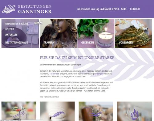 Firmenprofil von: Bestattungen Ganninger - Bestattung in Bad Schönborn