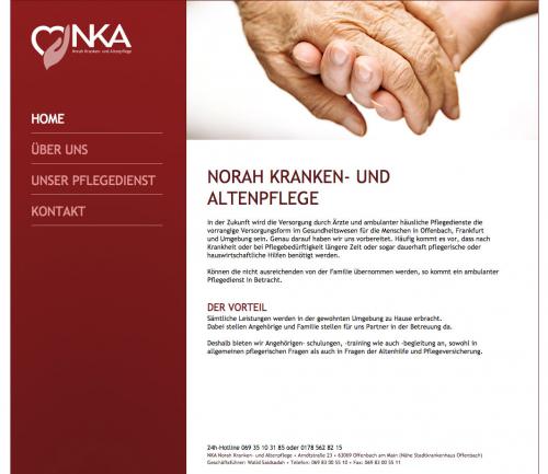 Firmenprofil von: Ambulanter Pflegedienst in Offenbach: Norah Kranken- und Altenpflege 
