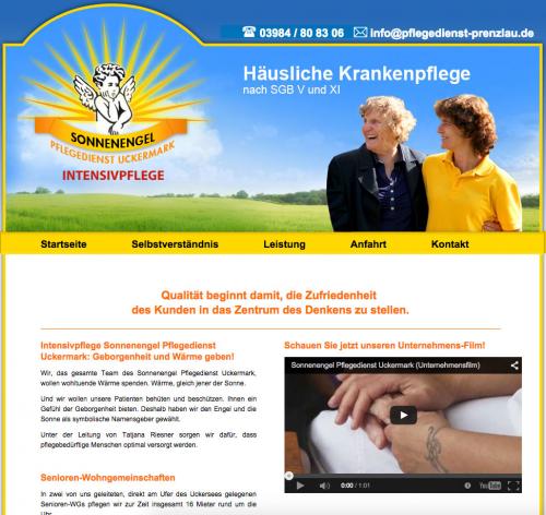 Firmenprofil von: Intensivpflege Sonnenengel Pflegedienst Uckermark in Prenzlau
