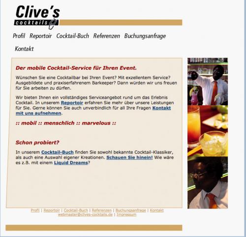 Firmenprofil von: Clive's Cocktailbar in Neu-Ulm