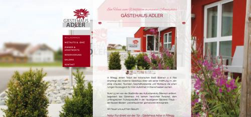 Firmenprofil von: Gästehaus Adler Kohler GbR in Biberach