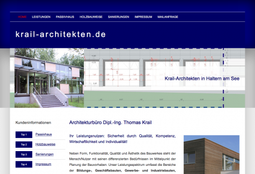 Firmenprofil von: Architekt in Haltern am See: Architekt BDA Dipl.-Ing. Thomas Krail