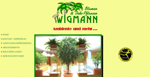 Firmenprofil von: Blumen und Deko-Pflanzen Wigmann in Iserlohn