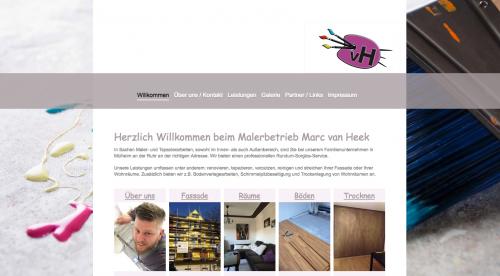 Firmenprofil von: Frischer Anstrich vom Malermeisterbetrieb Marc van Heek in Mülheim an der Ruhr