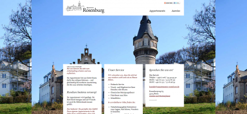Firmenprofil von: Möblierte Apartments in Bonn: Appartements Rosenburg