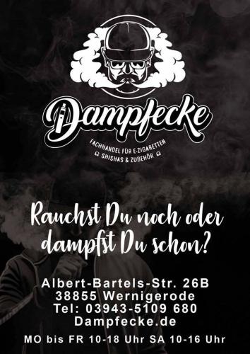 Firmenprofil von: Bestes Liquid in Wernigerode dampfen: Dampfecke.de