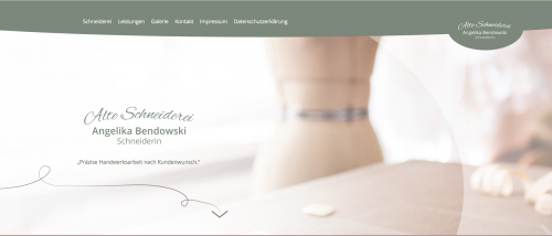 Firmenprofil von: Perfekte Änderung der Garderobe: Alte Schneiderei in Selm
