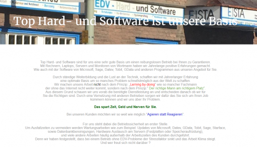 Firmenprofil von: Eista GmbH in Stadtlohn nahe Borken: Ein kompetenter Partner für DATEV 
