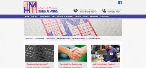 Firmenprofil von: Druckerei Hans Monno in Wandsbek: gestochen scharfe Printprodukte
