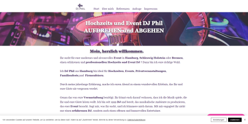 Firmenprofil von: Hochzeits-DJ Hamburg: Dein Schlüssel zu einer unvergesslichen Feier