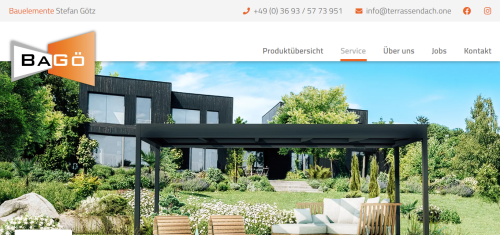 Firmenprofil von: Terrassenüberdachung für den Balkon: Eine stilvolle Lösung für jedes Zuhause