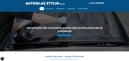Firmenprofil von:  Autoglas Ettlin - Ihr Fachmann für Autoverglasung und Autoglasfolien