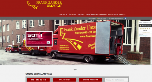 Firmenprofil von: Reibungsloser Firmenumzug – Frank Zander Umzüge e.K. in Hamburg