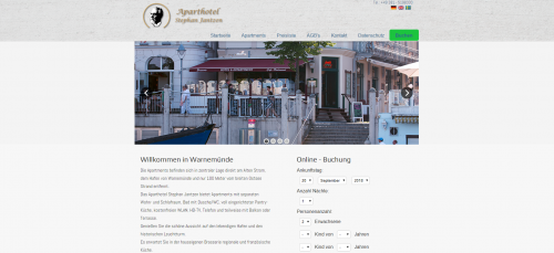 Firmenprofil von: Idyllische Ferienwohnung in Warnemünde mit Meerblick: Aparthotel Stephan Jantzen 