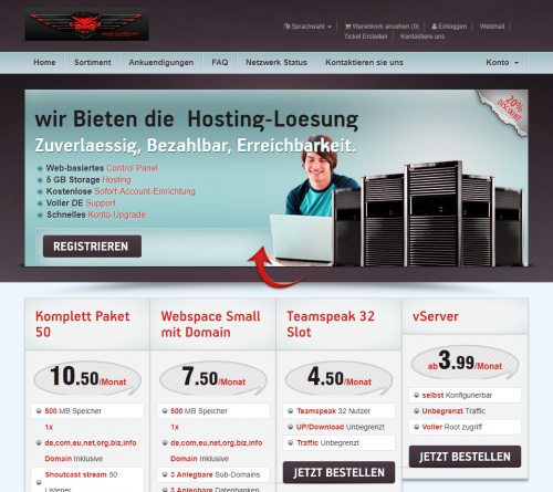 Firmenprofil von: Webradio Server mieten bei Web-Lucifer in Iserlohn