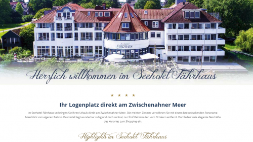 Firmenprofil von: Der Saalbetrieb am Meer von Bad Zwischenahn: Seehotel Fährhaus