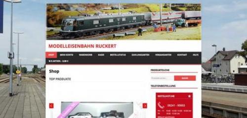 Firmenprofil von: Onlineshop für Modellbahnen und Zubehör – Modellbahn Ruckert in Buchloe