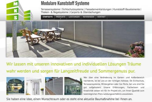 Firmenprofil von: MKS Modulare Kunststoff Systeme in Saulheim: individuelle Terrassensysteme