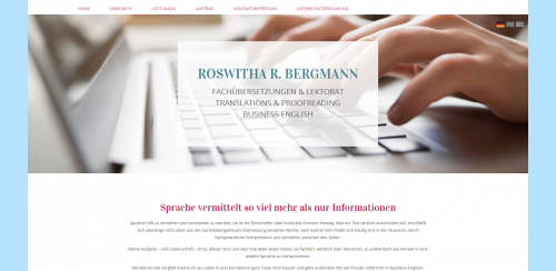 Firmenprofil von: Fachübersetzungsbüro Roswitha Bergmann bei München