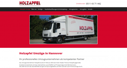 Firmenprofil von: Professionelle Umzugsfirma in Hannover: Holzapfel Umzüge